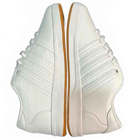 NEW - K-Swiss Classic Youth Tennis Sneakers, All White - Size 6 - Picture 2 of 7